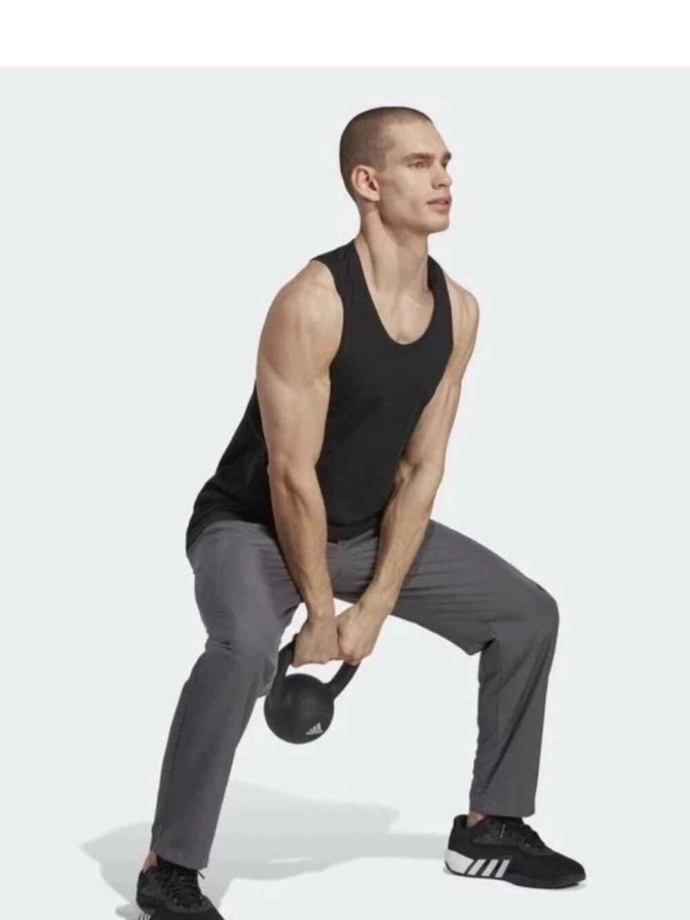 adidas Men Aeroready Designed 4 Movement Training Pants, Grey Medium